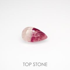 トルマリンインクォーツ ブラジル産 1.55ct[230220445]10.6x6.6mm前後