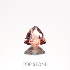 アンデシン(宝石名アンデシン)チベット産 0.41ct 識別済[220115261]5.5x5.5mm前後