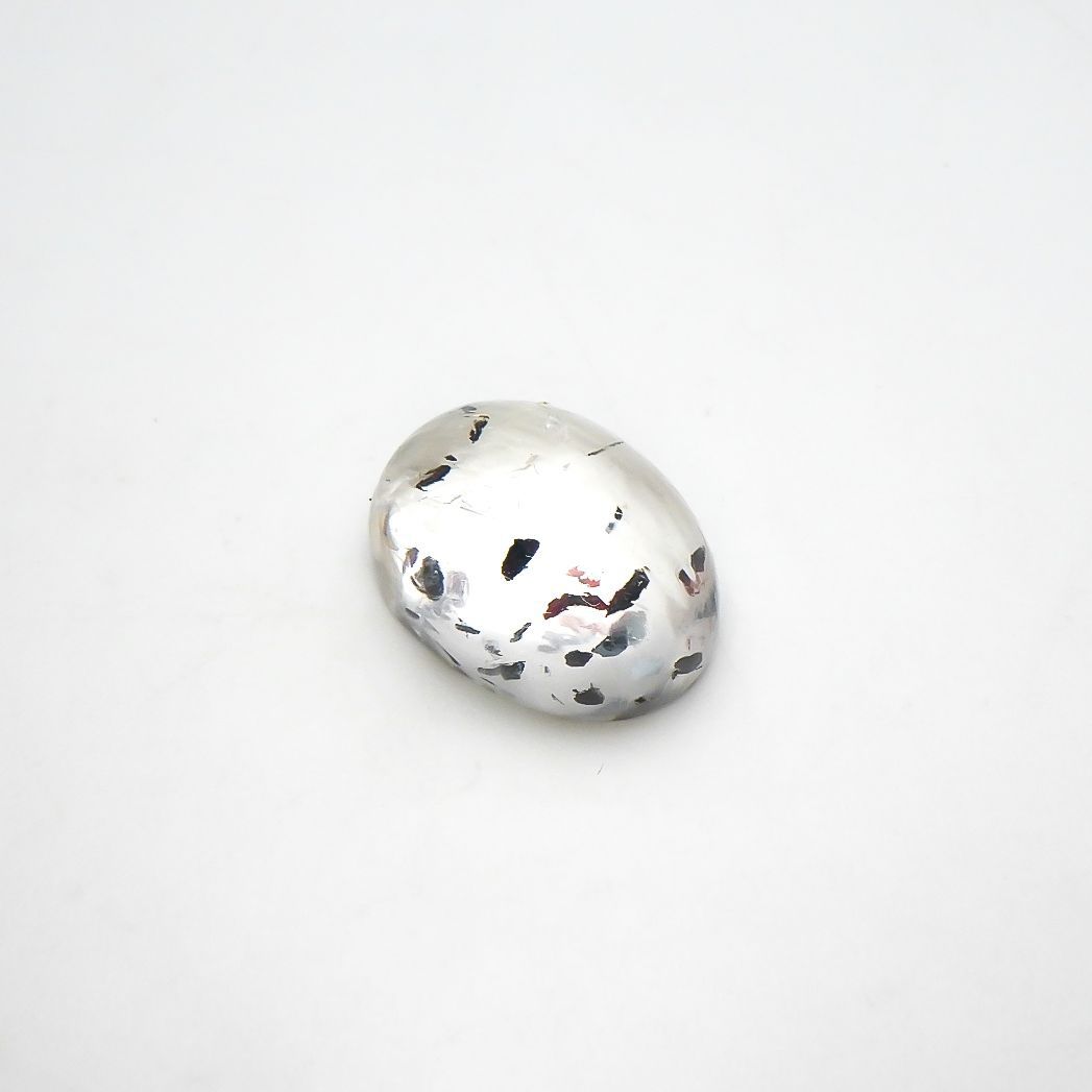 ヘマタイトインクォーツ 中国産 7.96ct[220115249]13.9x10.2mm前後