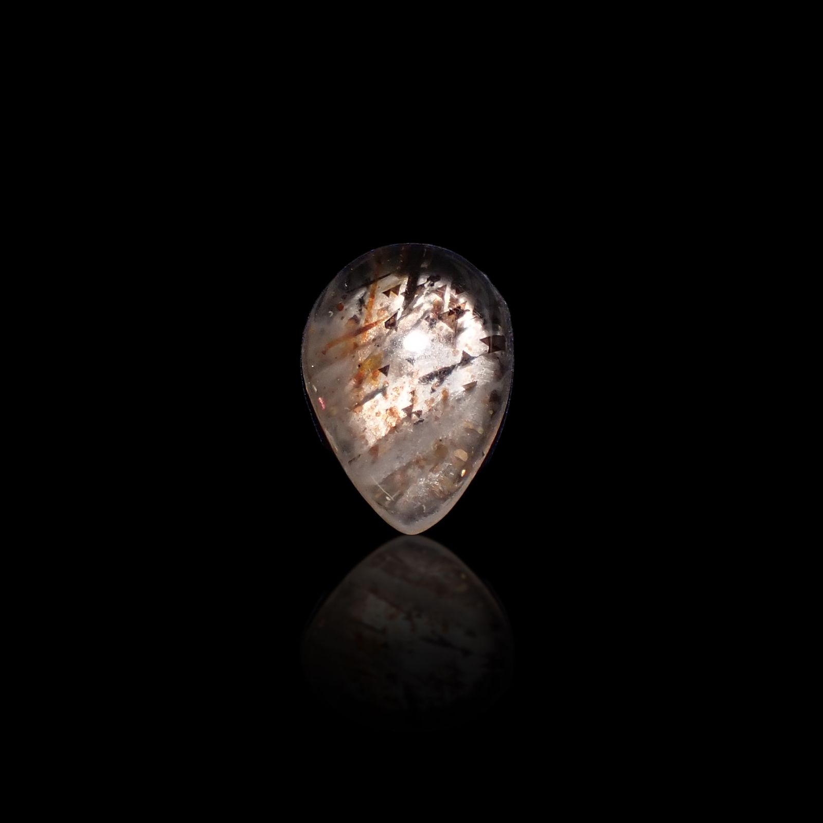 レインボーラティスサンストーン オーストラリア産 1.11ct[230722894]8.9x6.4mm前後