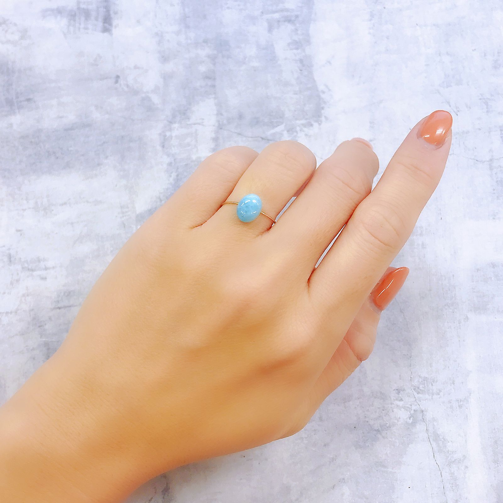 ラリマー ドミニカ共和国産 2.04ct[221018455]9x7mm前後 | TOP