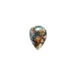 コッパークリソコラインカルセドニー インドネシア産 7.93ct[240125548]16.5x12.2mm前後