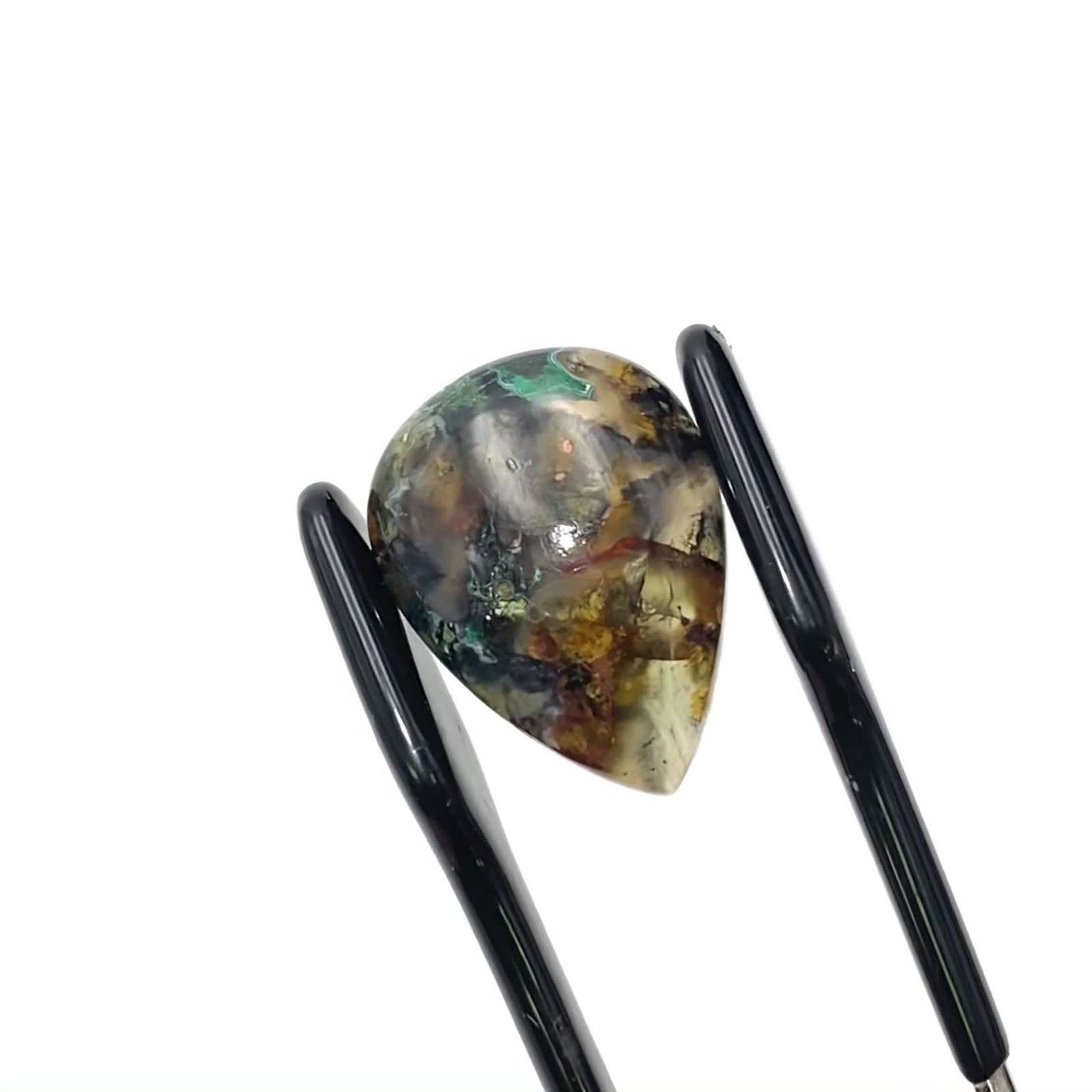 コッパークリソコラインカルセドニー インドネシア産 7.93ct / 16.5x12