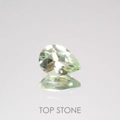 モンテブラサイト(宝石名モンテブラサイト)マダガスカル産 0.66ct 識別済[220115214]7.1x5mm前後
