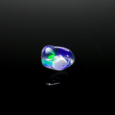 ウォーターオパール 原石 メキシコ産 0.78ct[240125312]6.5x5.7mm前後