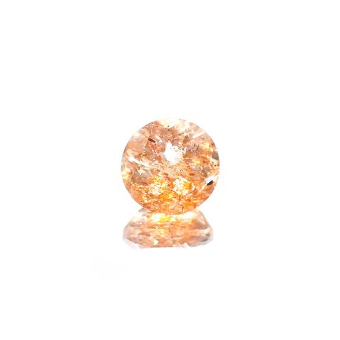 イリュージョンサンストーン(宝石名フェルドスパー) タンザニア産 2.02ct 識別済[250812304]8×8mm前後