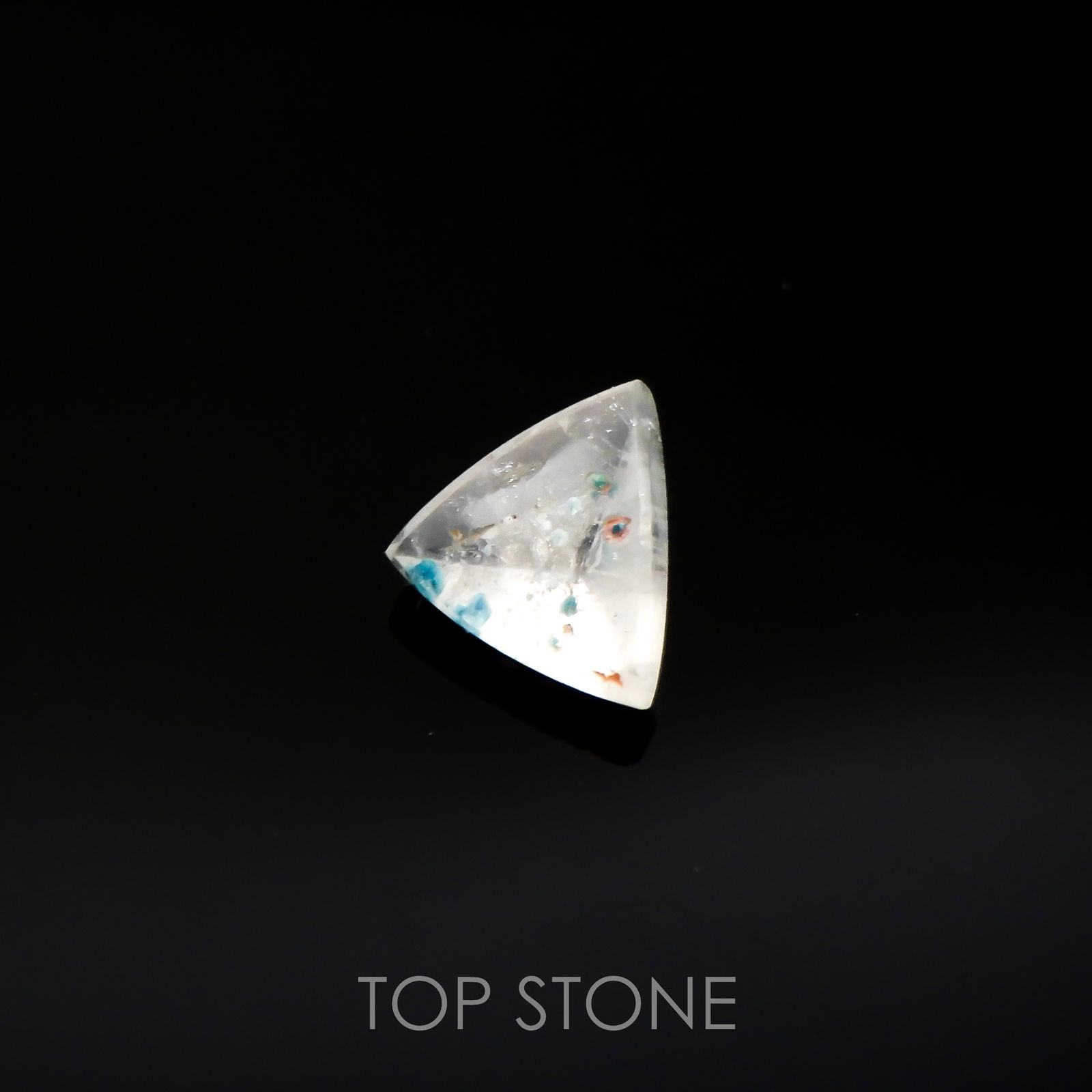 パライバクォーツ ブラジル産 0.82ct[220616624]6.9x7.2mm前後