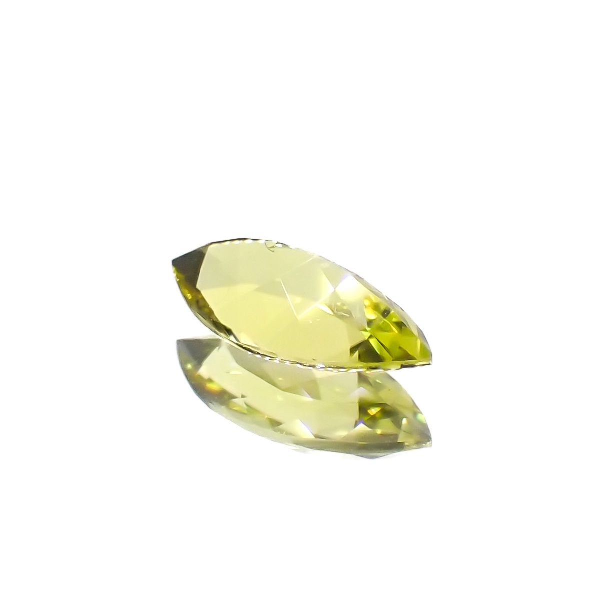 カナリートルマリン ザンビア・カナリー鉱山産 0.31ct[230823145]7x3.5mm前後