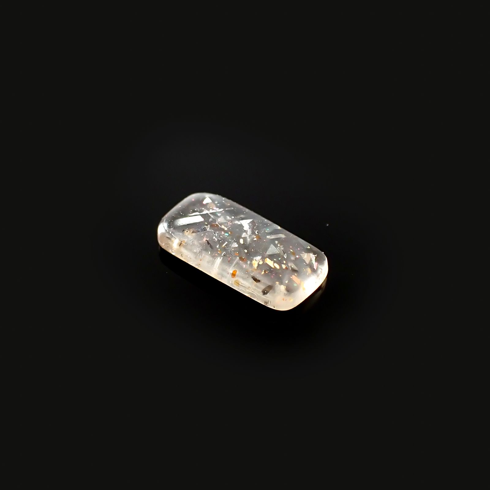 レインボーラティスサンストーン オーストラリア産 0.71ct[230220766]9x4.4mm前後