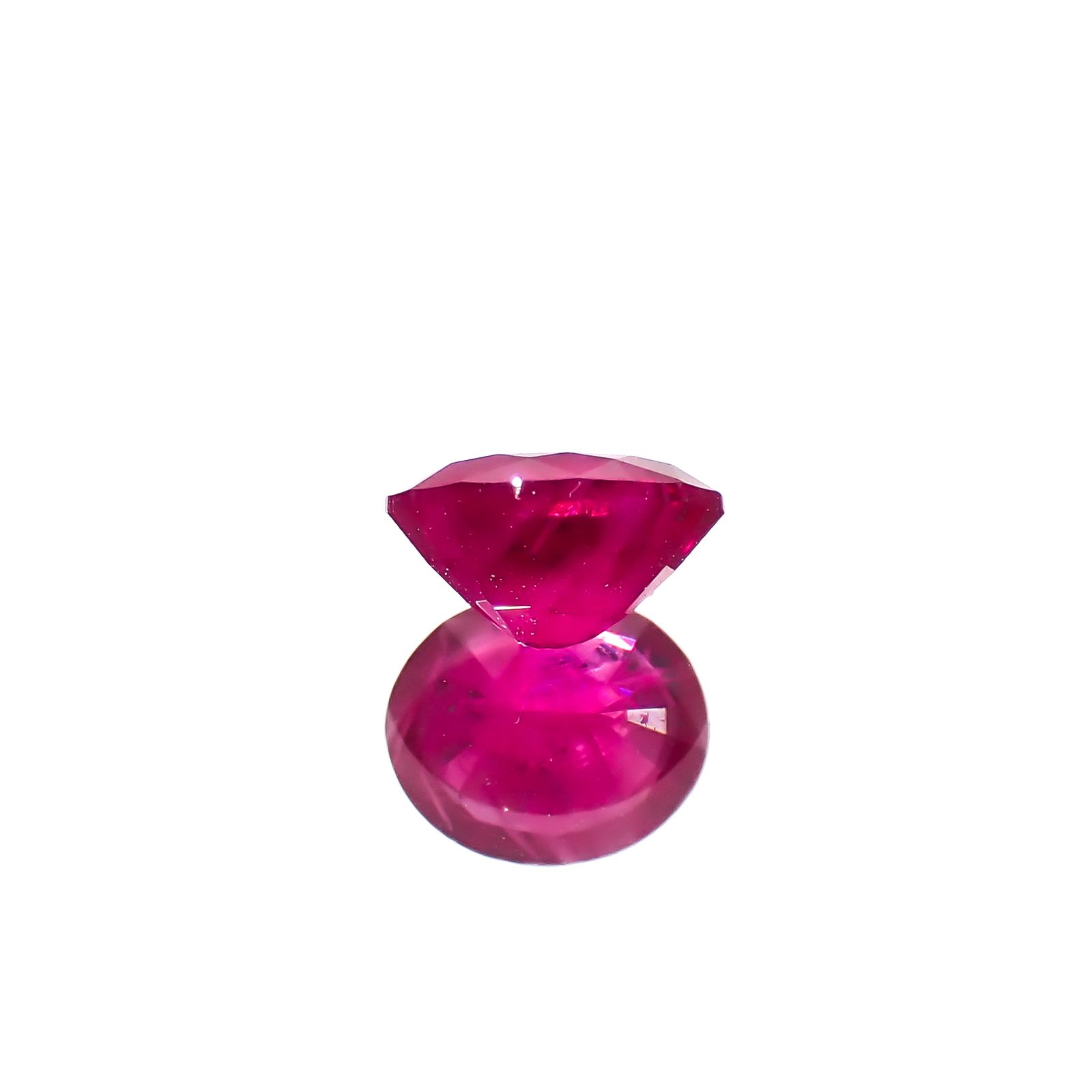 ルビー ビルマ/モザンビーク産 0.55ct [241029393]5.3x4.4mm前後