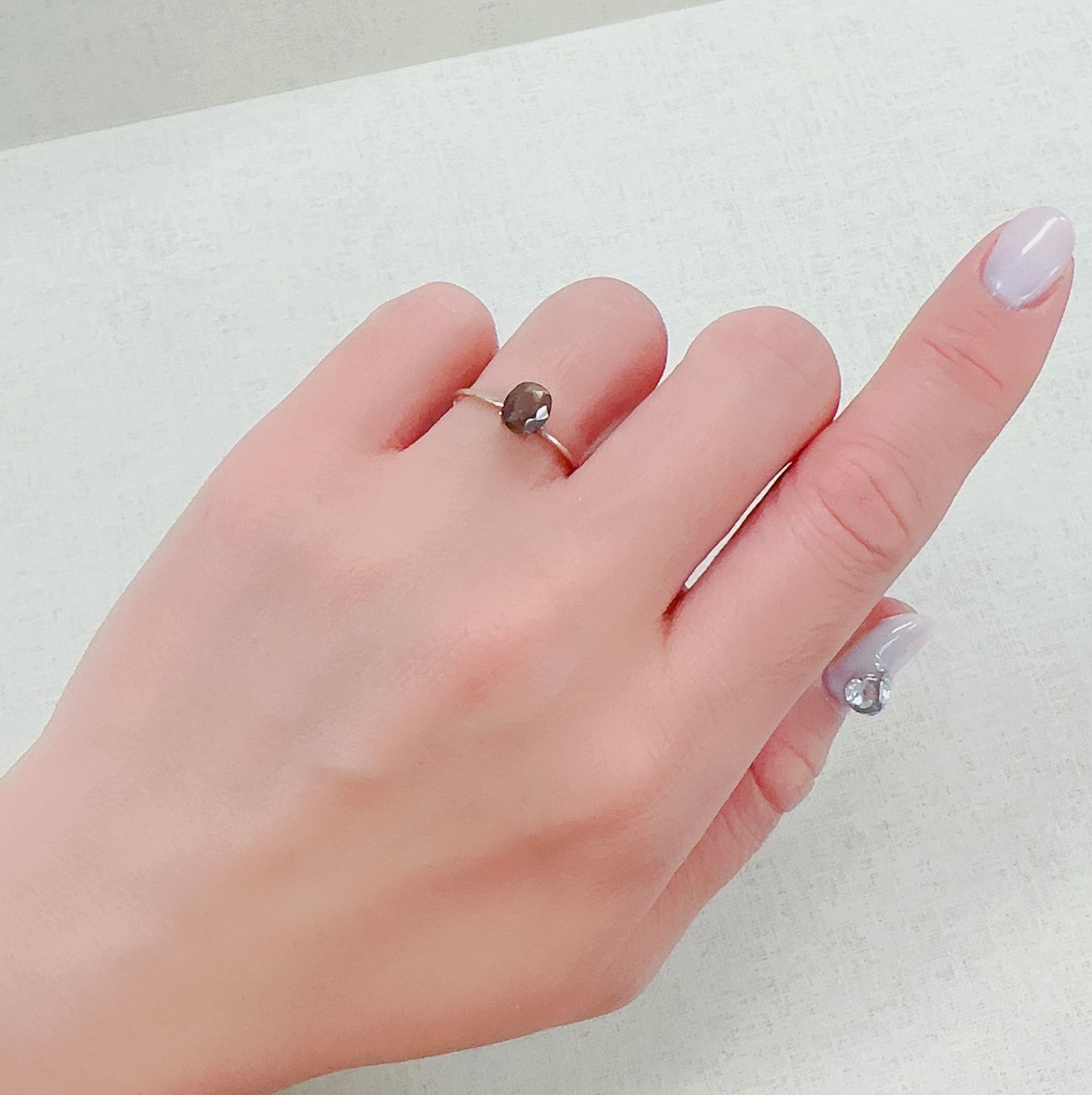 ゴールドシーンサファイア非加熱 ケニア産 1.22ct[230321323]6.3x5.2mm前後