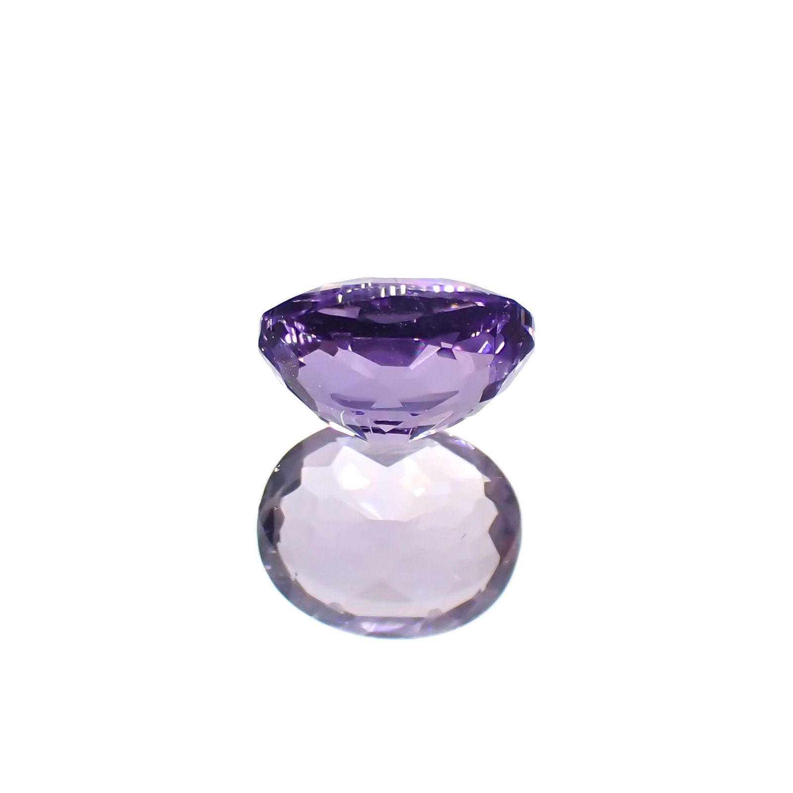 マリアライト(宝石名スキャポライト)スリランカ産 0.53ct 識別済[230421681]5.9x4.9mm前後