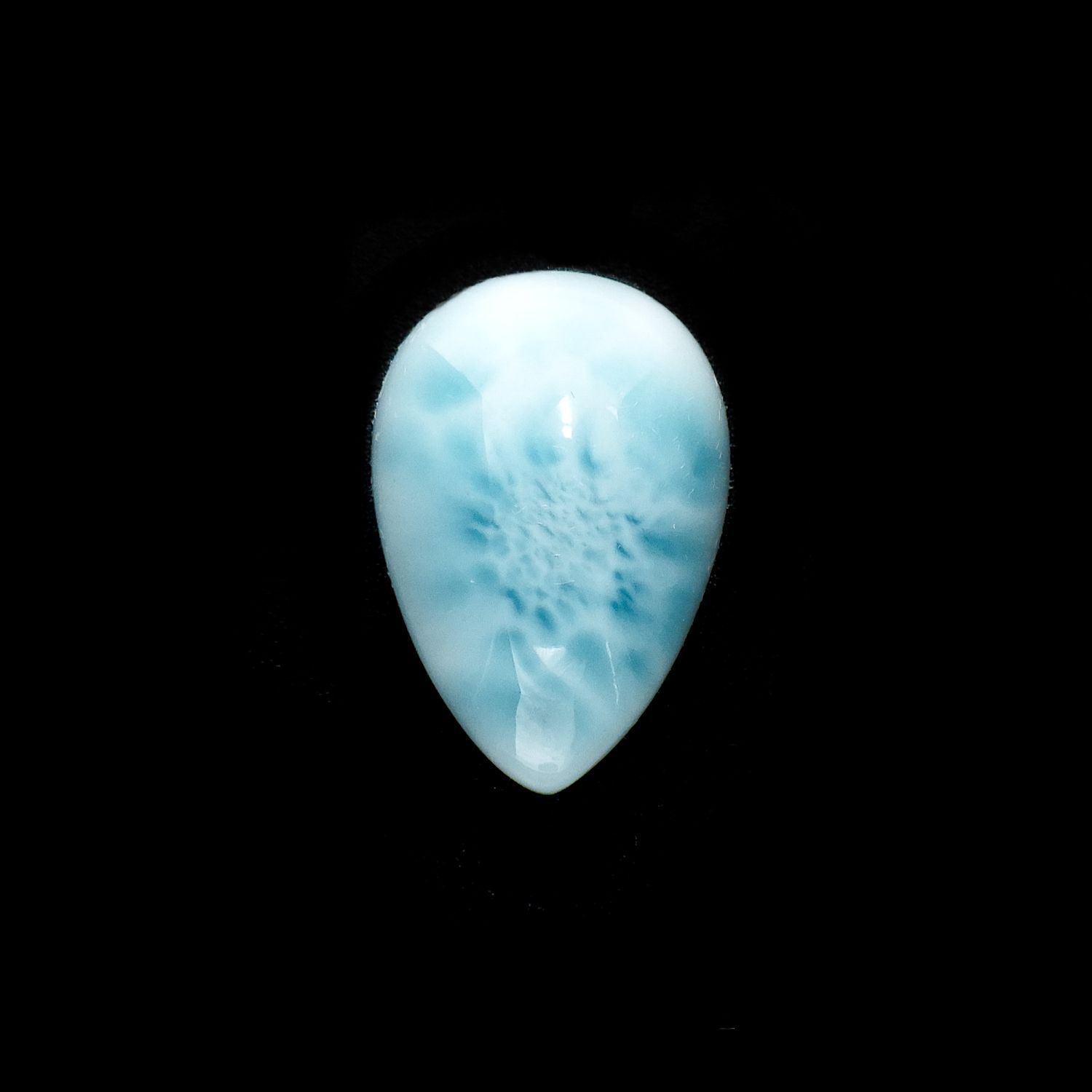 ラリマー(宝石名ブルー・ペクトライト) ドミニカ共和国産 29.84ct 識別済[210712098]22.9×15.6mm前後