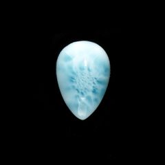 ラリマー(宝石名ブルー・ペクトライト) ドミニカ共和国産 29.84ct 識別済[210712098]22.9×15.6mm前後