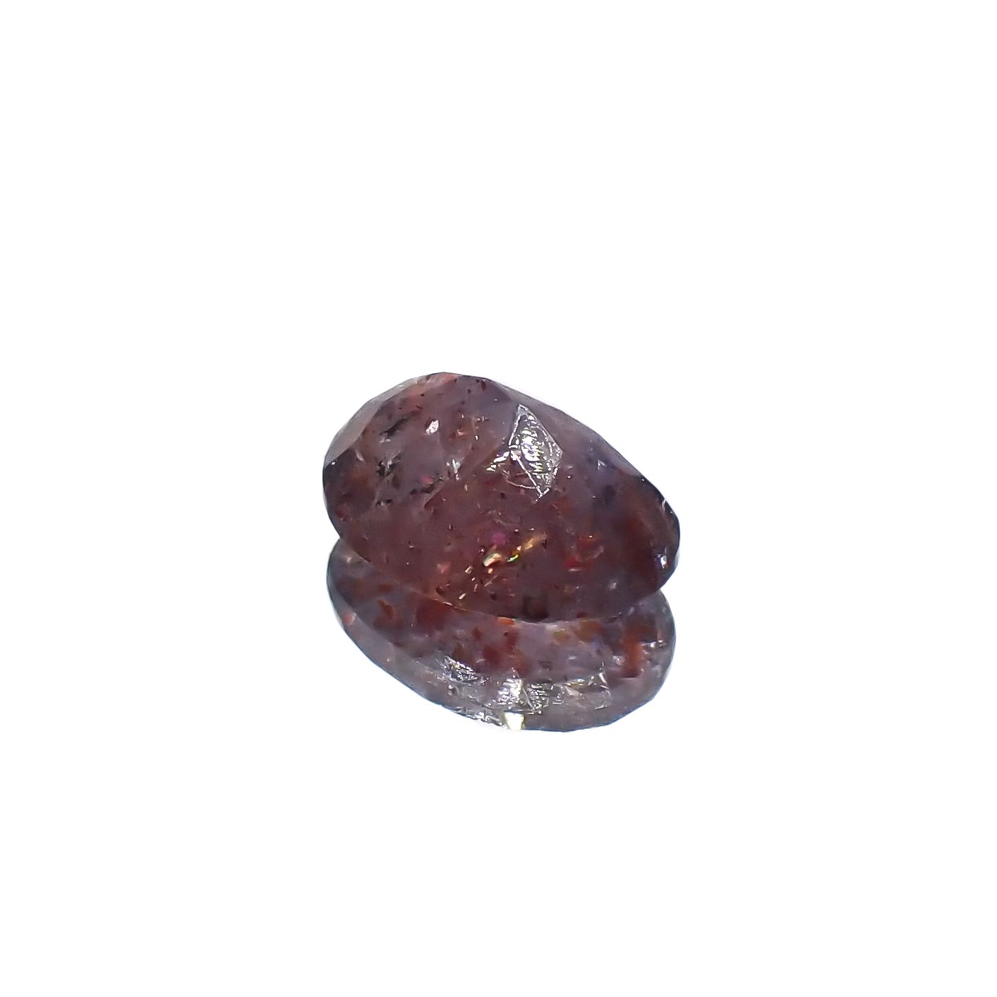 ブラッドショットアイオライト インド産 1.62ct[230923346]9.3x6.8mm前後