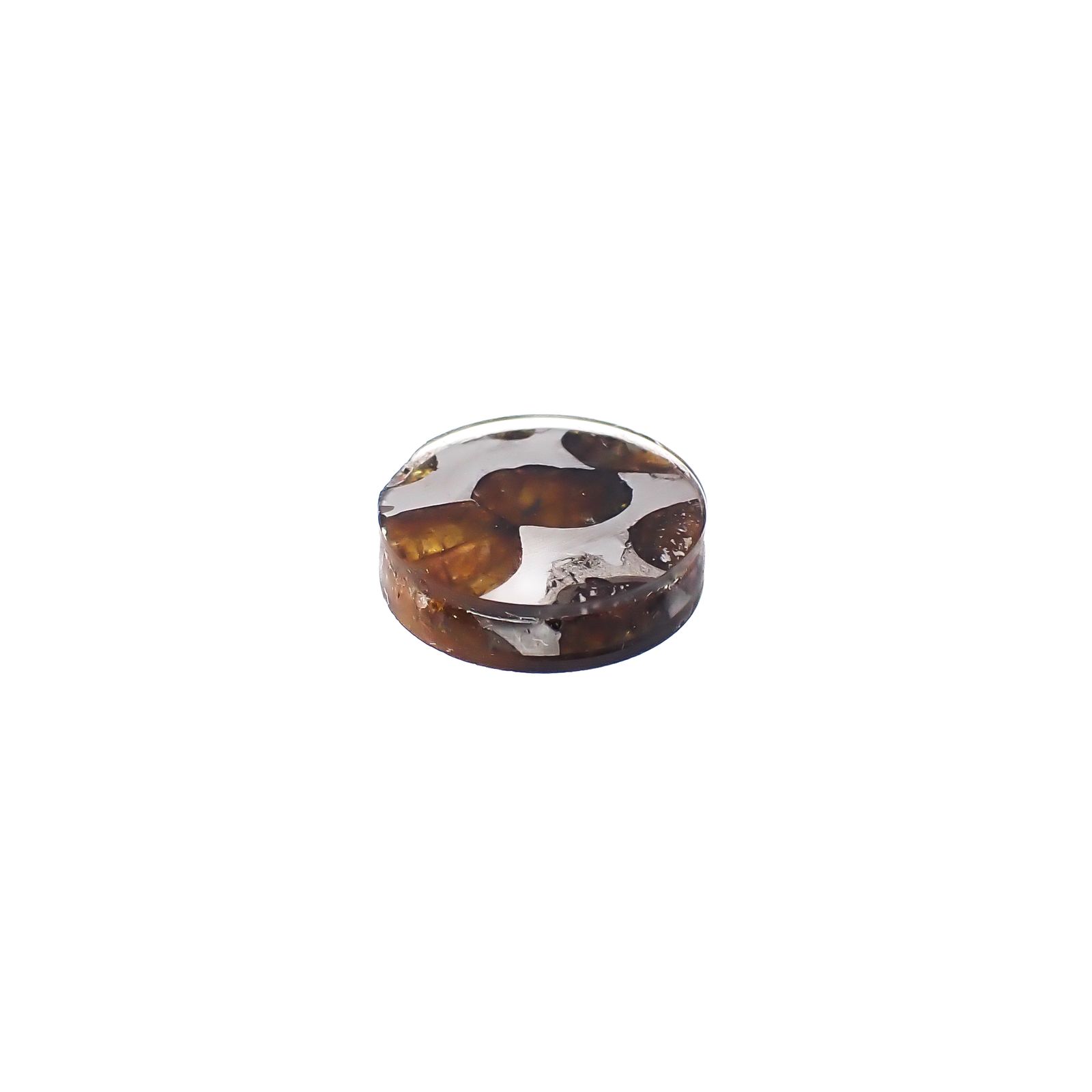 パラサイト隕石Sericho トリプレット 発見地:ケニア 5.57ct[240125726]12.1x12mm前後