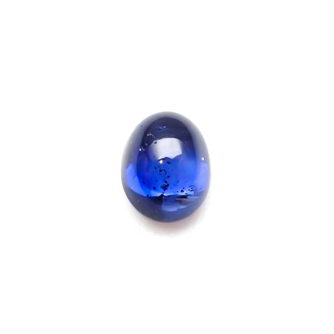 サファイア(宝石名ブルー・サファイア)スリランカ/マダガスカル産 0.96ct 識別済[230923438]5.7x4.4mm前後