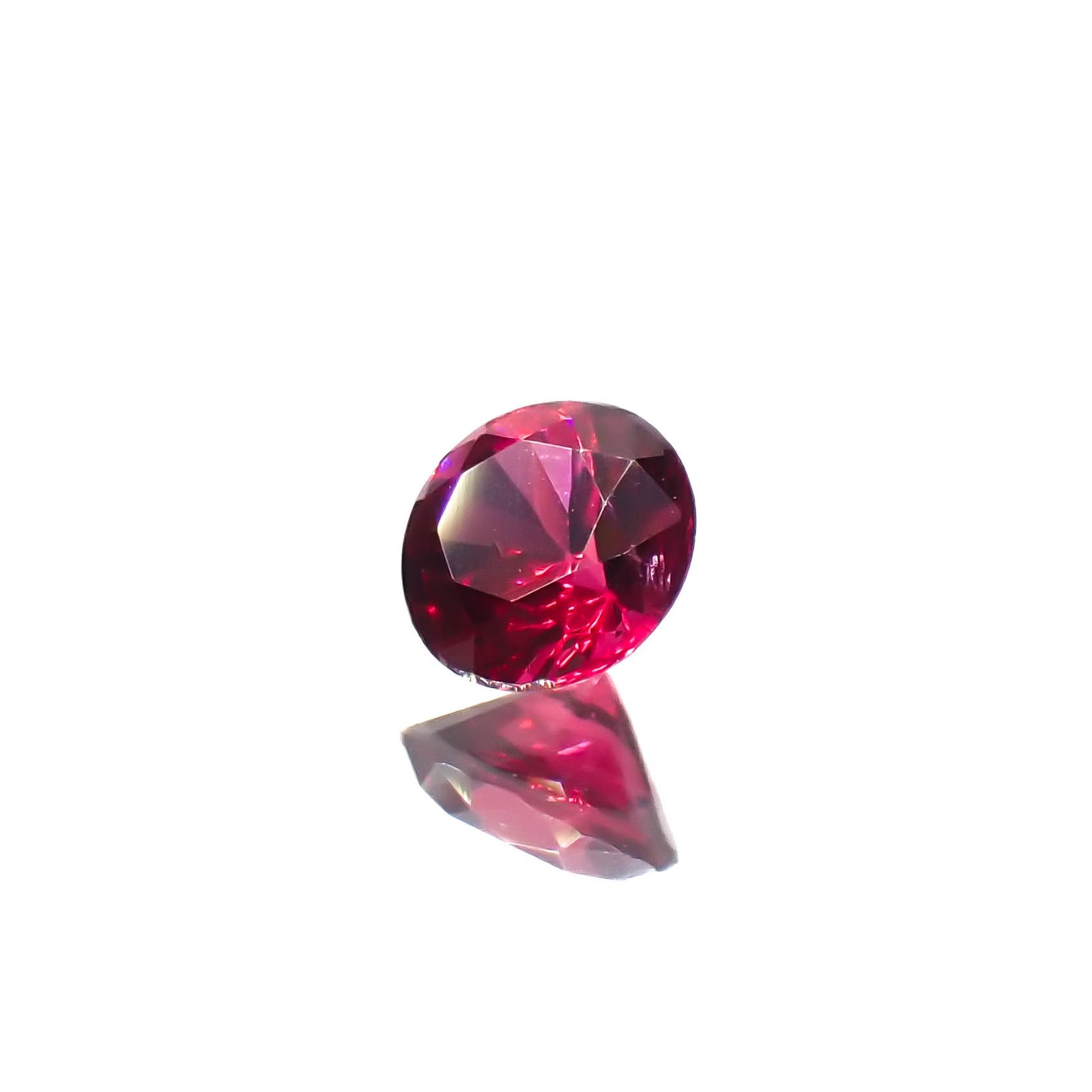 レッドスピネル ビルマ産 0.20ct[230722608]3.6x3.5mm前後