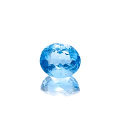 アウイナイト フルオレッセンス(宝石名アウイナイト)ドイツ産 0.586ct ソ付(彩珠)[230722990]5.9x5mm前後