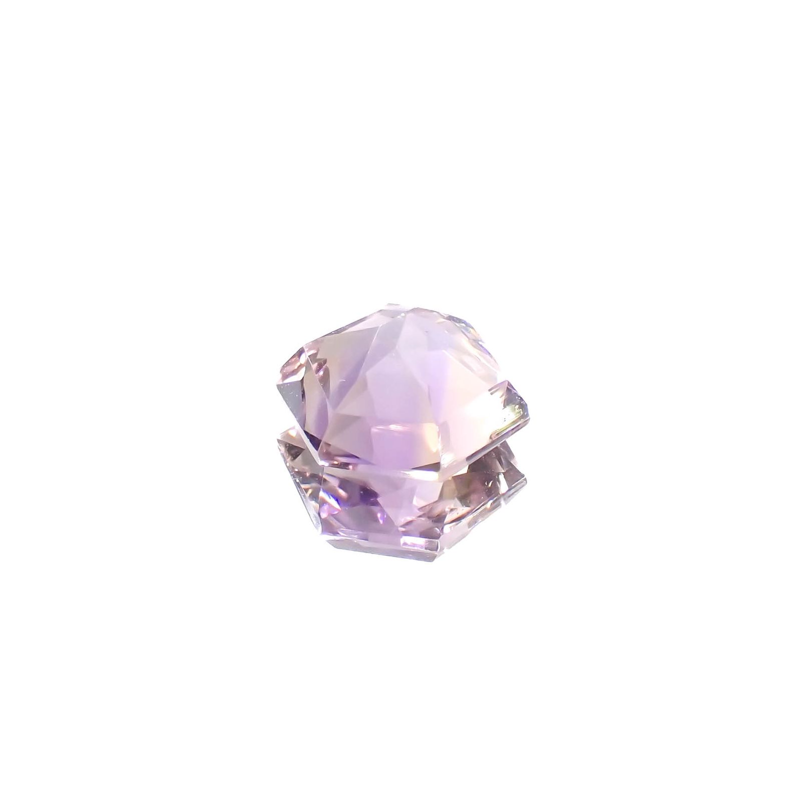 ◇ヘキサゴンカット◇アメトリン ブラジル産 2.95ct[230321194]9.2x9.1mm前後