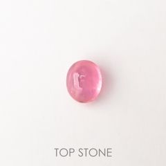 ペツォッタイト(ラズベリル) マダガスカル産 ルース 0.49ct[210410665]5.1×4.1mm前後
