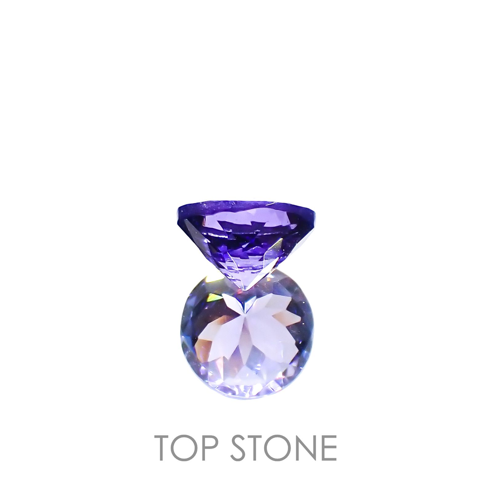 タンザナイト(宝石名タンザナイト)タンザニア産 0.67ct 識別済[230120195]5.6x5.6mm前後