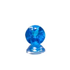 ネオンブルーアパタイト マダガスカル産 0.85ct[240628095]5.9x5.9mm前後