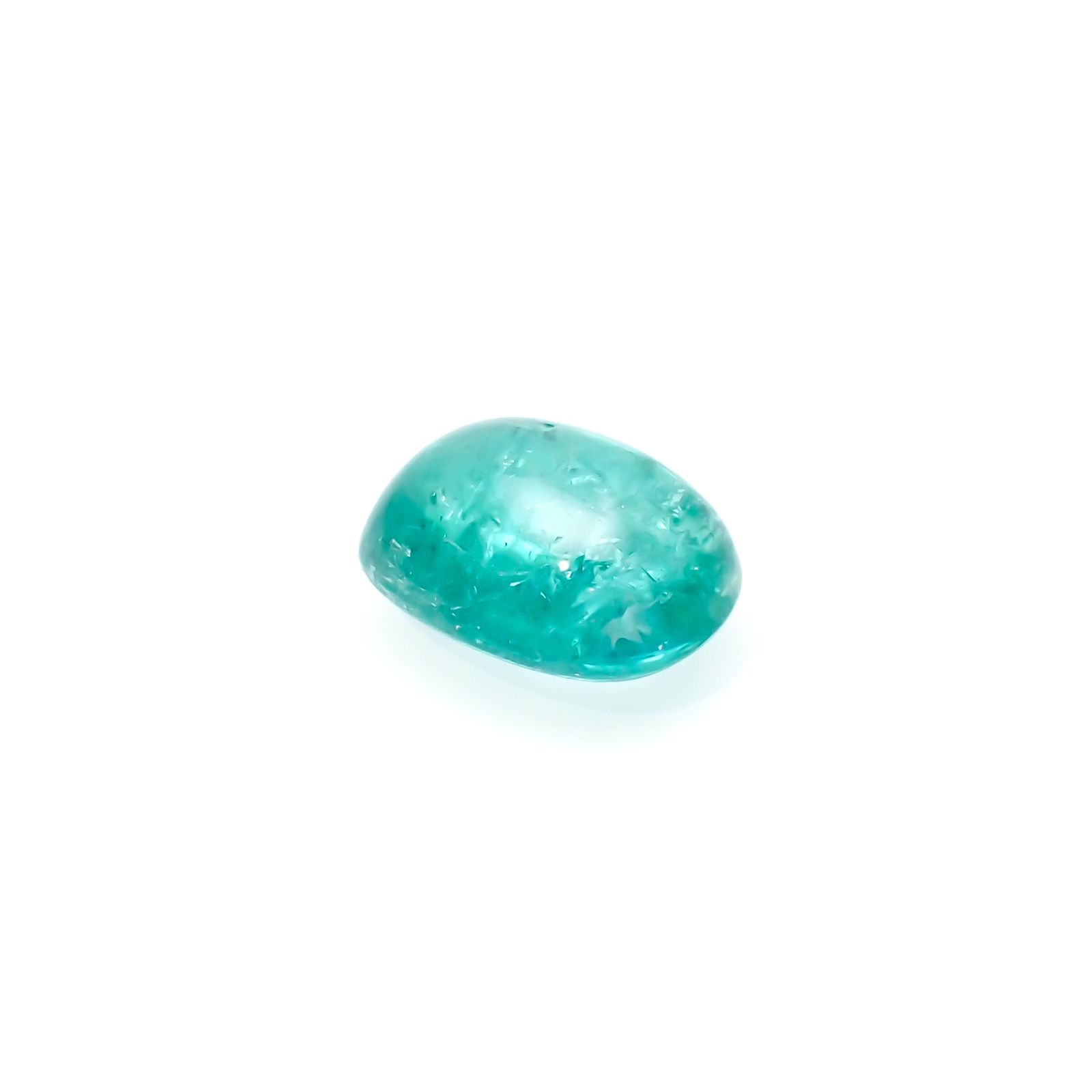 パライバトルマリンキャッツアイ ブラジル産 2.51ct[231224817]9.2x7.2mm前後