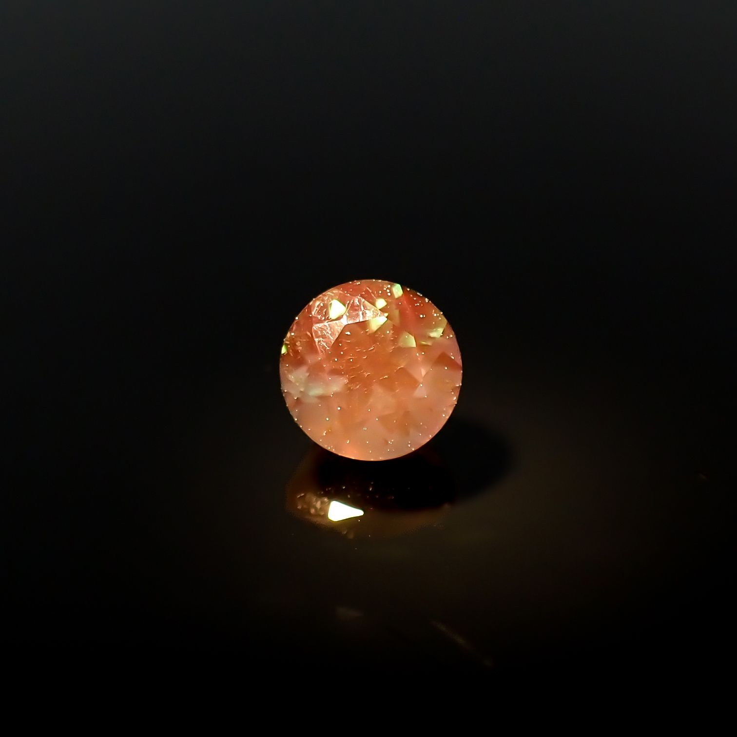 カラーチェンジアンデシン モンゴル産 0.62ct[240226317]5.1x5.1mm前後
