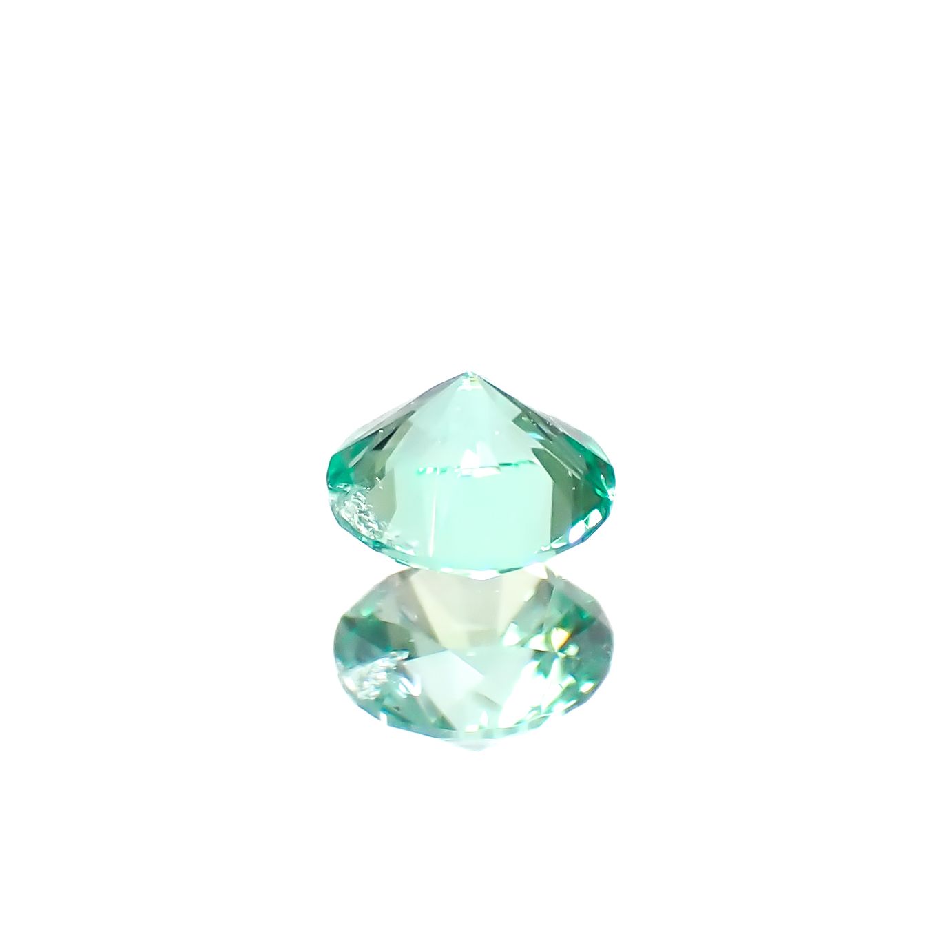 ノンオイルエメラルド ロシア産 0.11ct [250229871]3x3mm前後