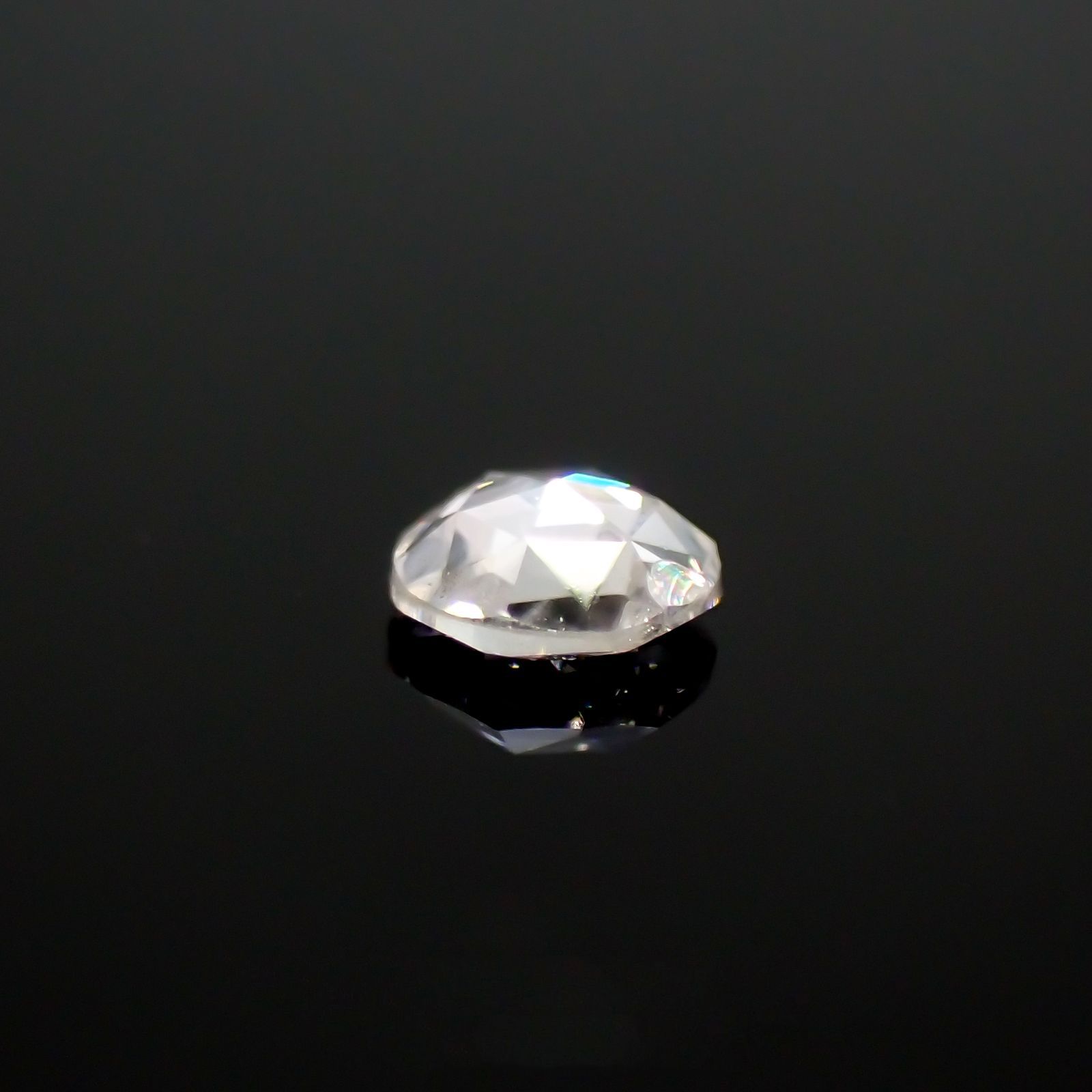 ◇ローズカット◇ダイヤモンド SI-VS/D-G(宝石名ダイアモンド) 0.057ct 識別済[220114718]2.4x2.4mm前後