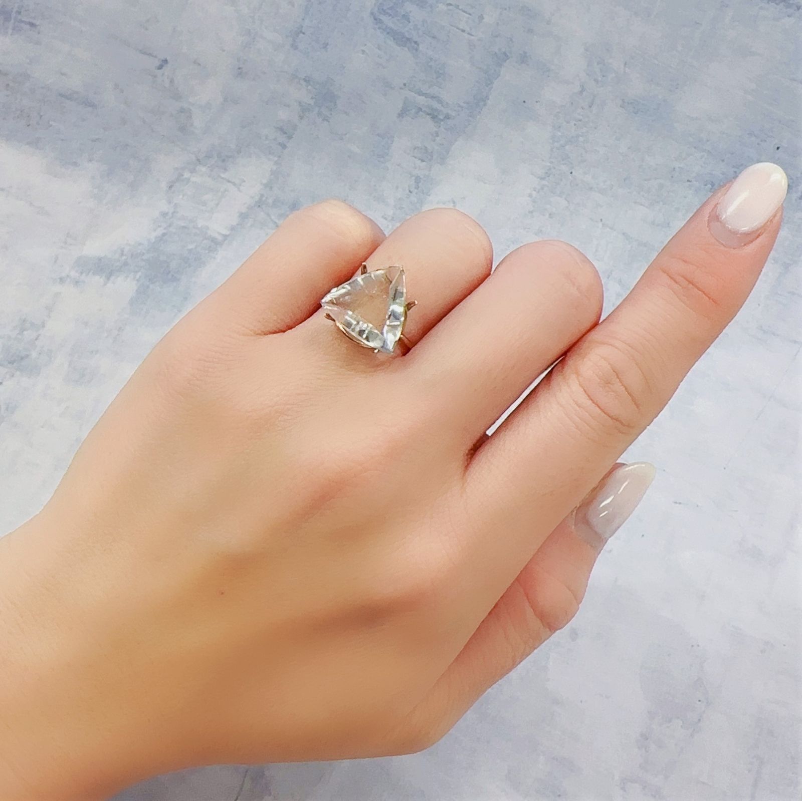 ティンカーベルクォーツ ブラジル産 5.45ct[230220529]13.3x14.2mm前後