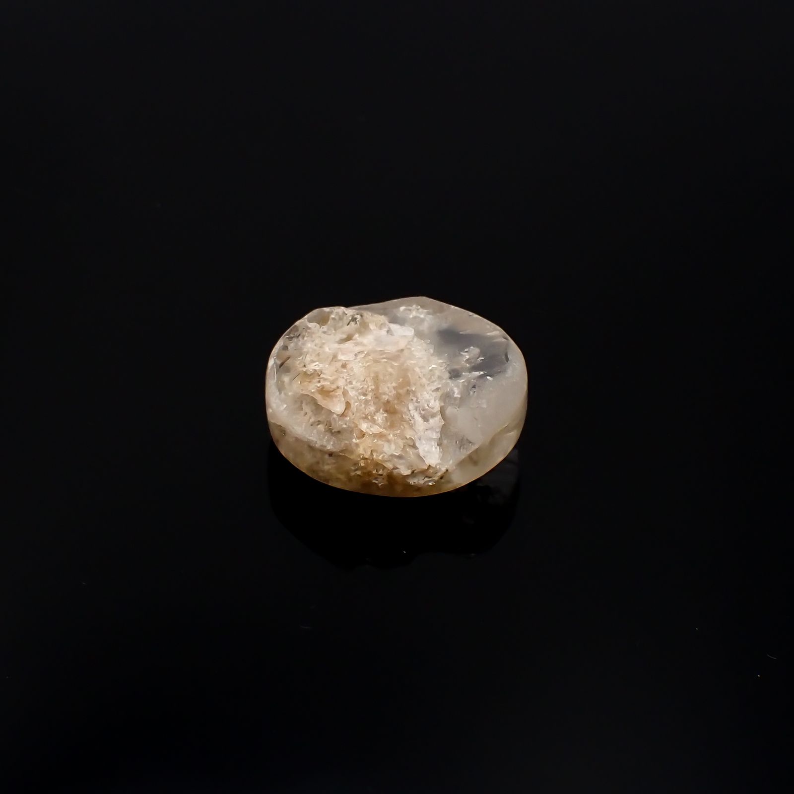 ホワイトガーデンクォーツ ブラジル産 36.00ct[230722649]22.9x22mm前後