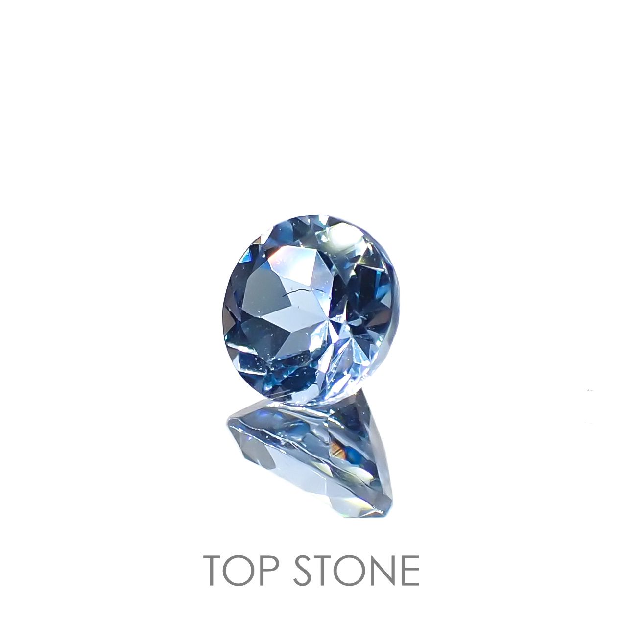 アクアマリン(宝石名アクアマリン)ナイジェリア産 0.45ct 識別済[220817387]5x5mm前後