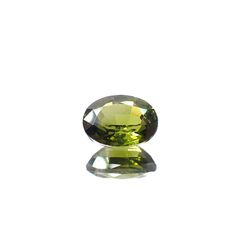 グリーンジルコン スリランカ/カンボジア産 1.03ct[240929087]6.7x5.1mm前後