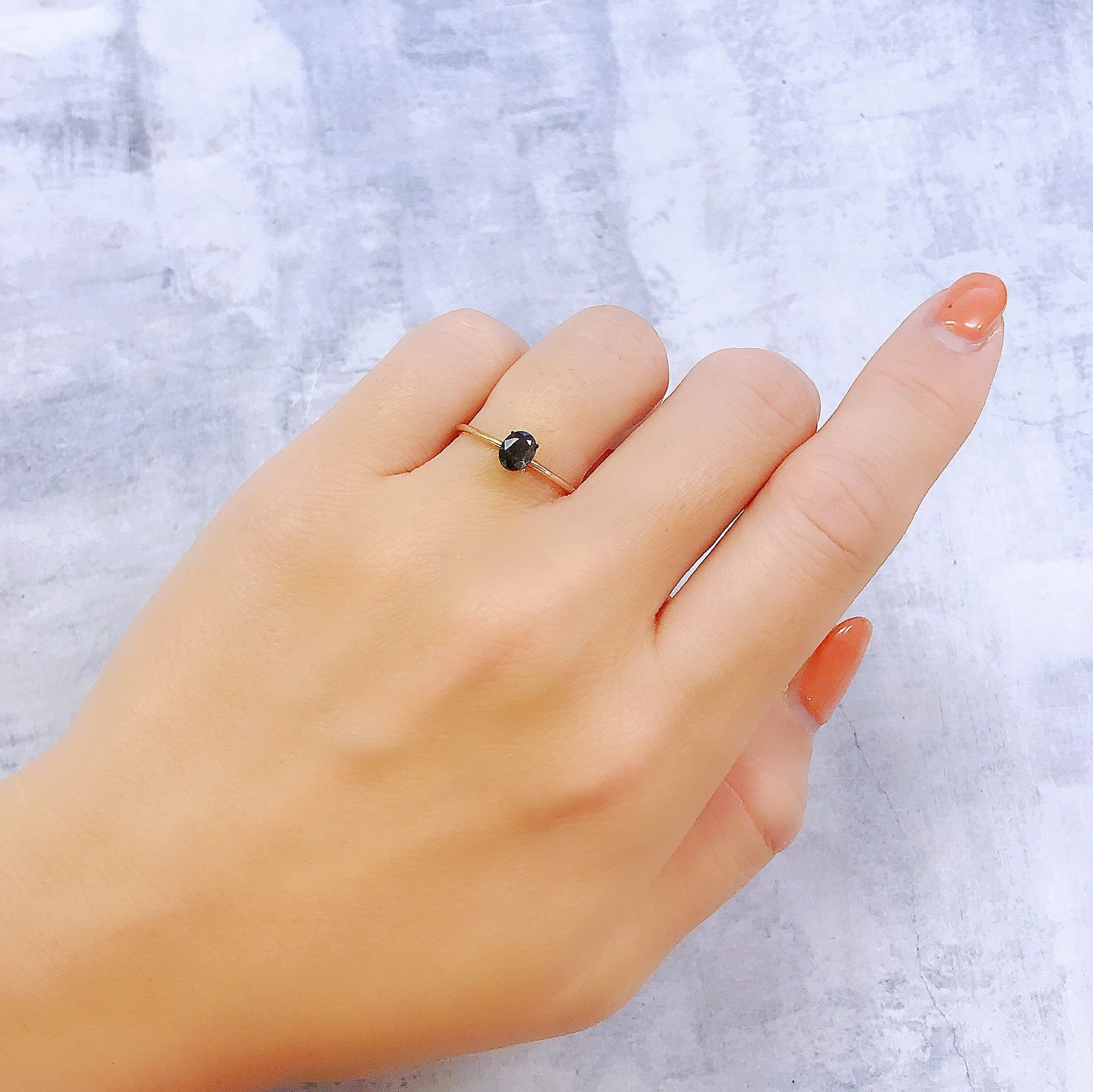 ゴールドシーンサファイア(宝石名シーン・サファイア)ケニア産 0.55ct 識別済[221018892]5.4x4.2mm前後