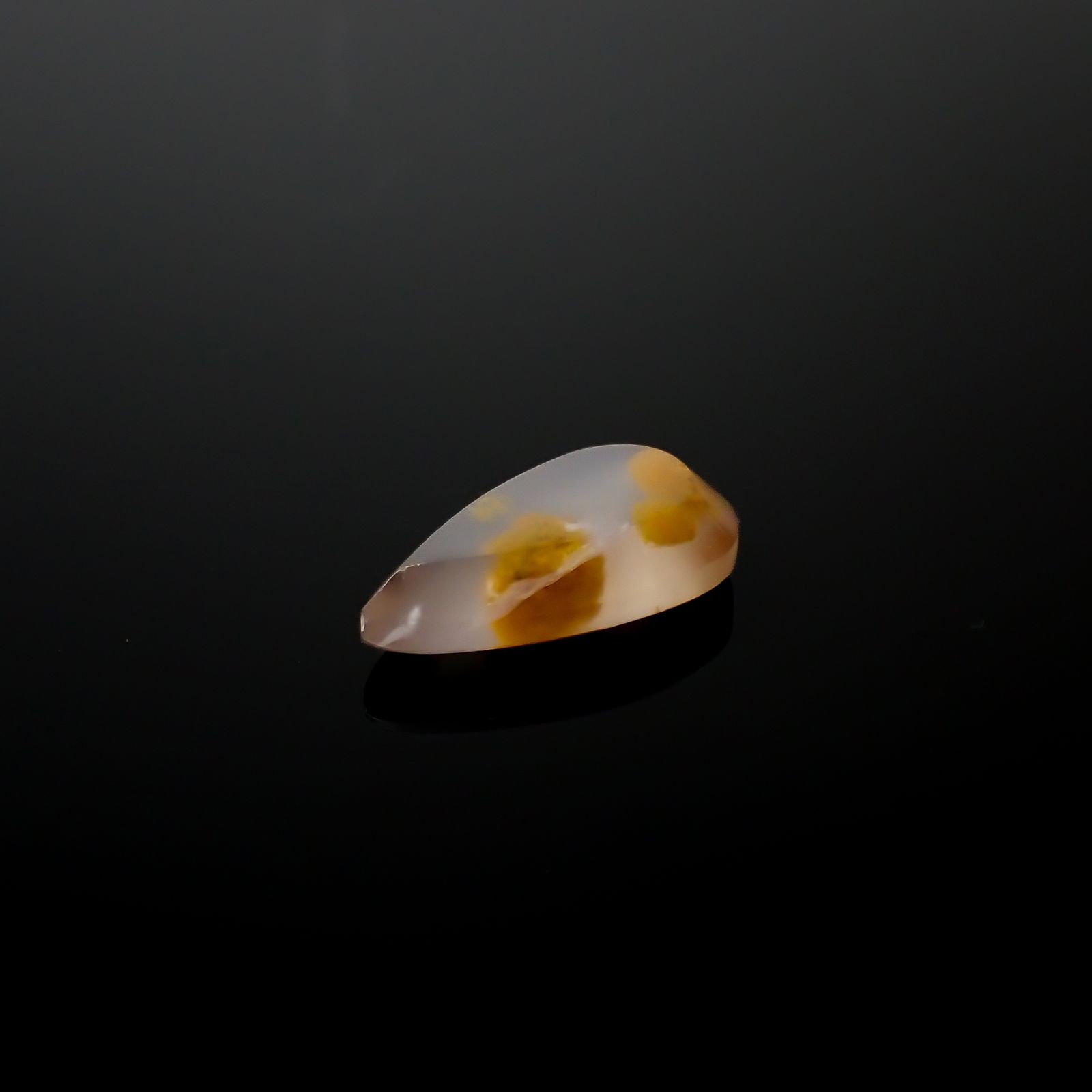 ユニークアゲート ブラジル産 4.03ct[240427209]15.8x8.5mm前後