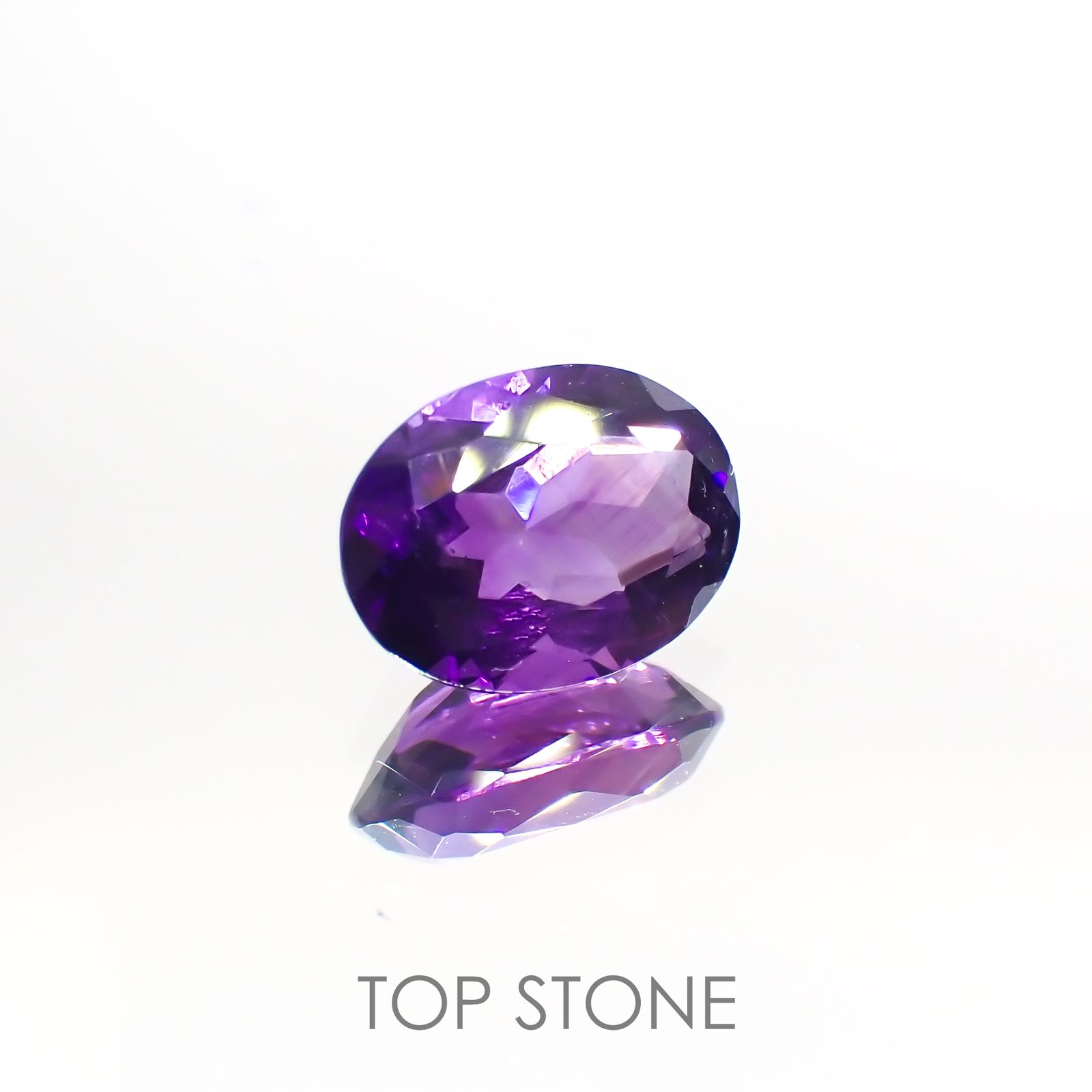カラーシフトアメジスト(宝石名アメシスト)ブラジル/ウルグアイ産 1.32ct 識別済[220113981]8.3x6.3mm前後
