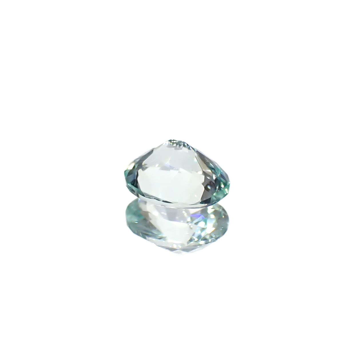 ミントベリル ブラジル産 0.23ct[240728584]4.6x3.8mm前後