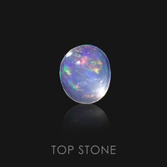 ウォーターオパール(宝石名ウォーター・オパール) メキシコ産 0.48ct 識別済[20207606]6.1×5.2mm前後
