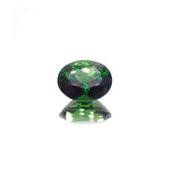 クロムトルマリン(宝石名クロム・トルマリン)タンザニア産 ソ付(彩珠) 2.793ct / 10x7.7mm前後 [221119037]