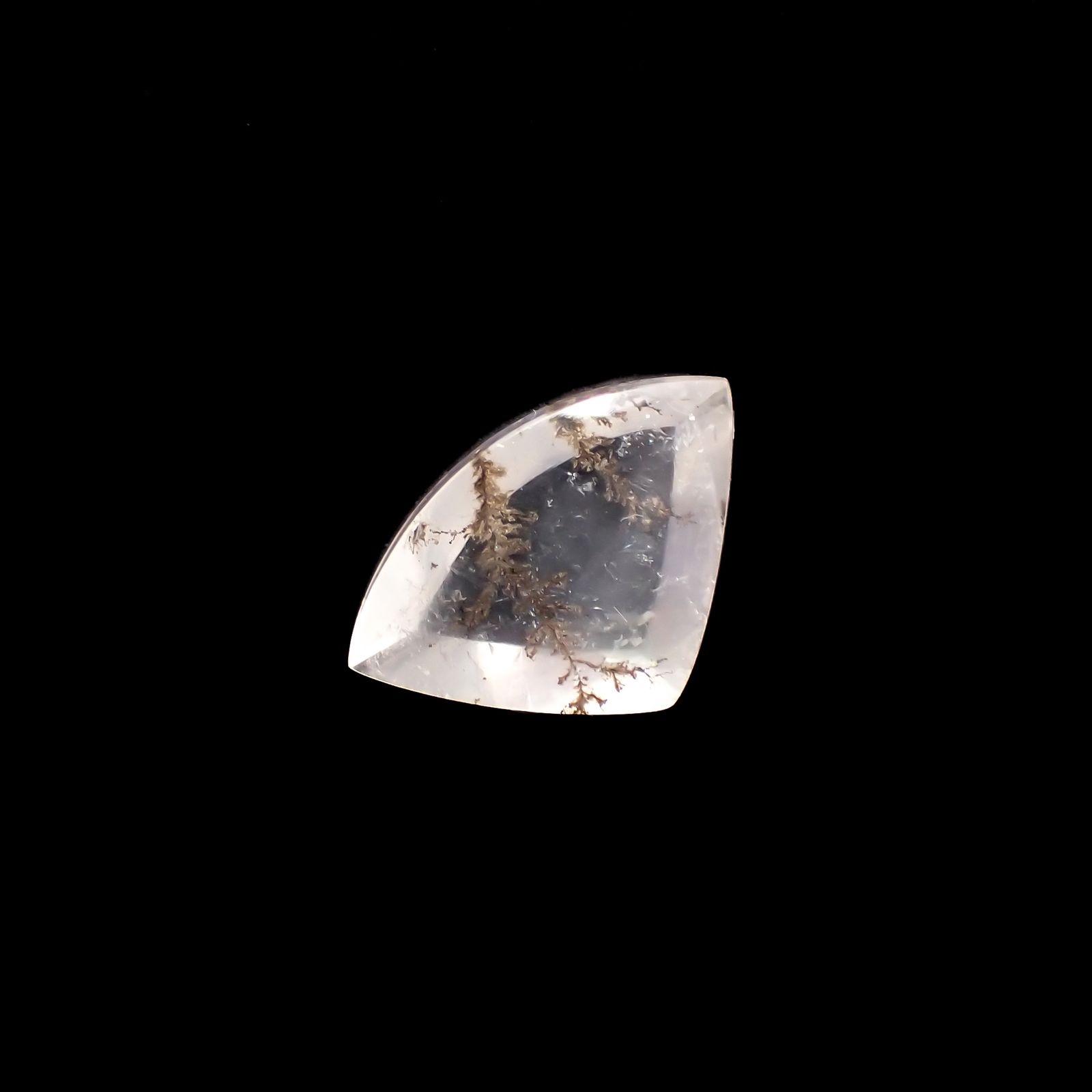 デンドリチッククォーツ ブラジル産 4.41ct[230823245]11.2x16.4mm前後