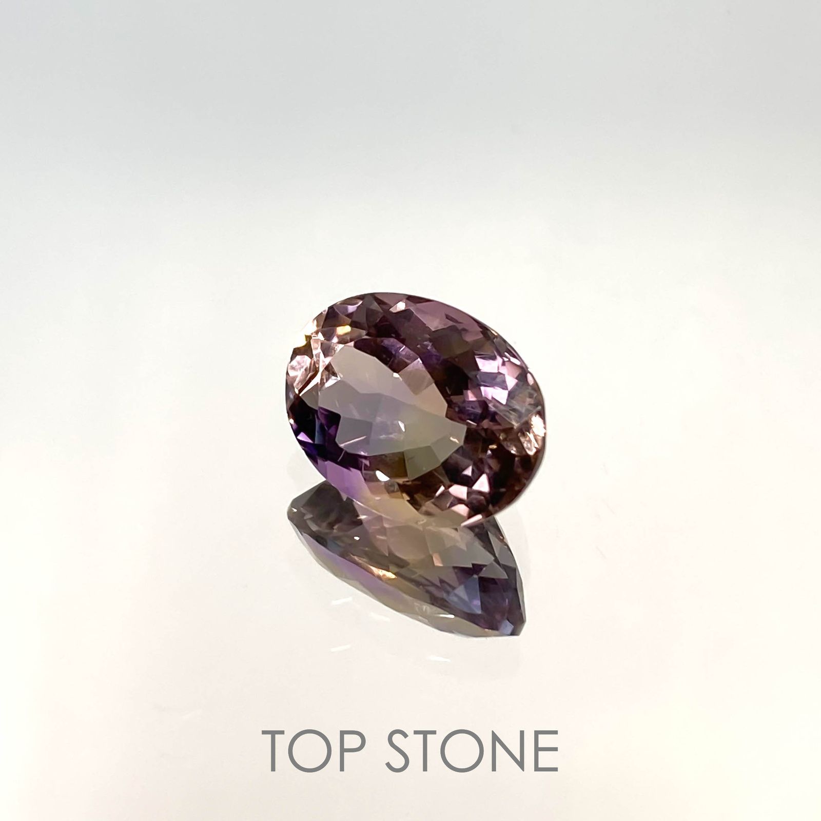 アメトリン ブラジル産 4.79ct[221018591]12.7x9.8mm前後