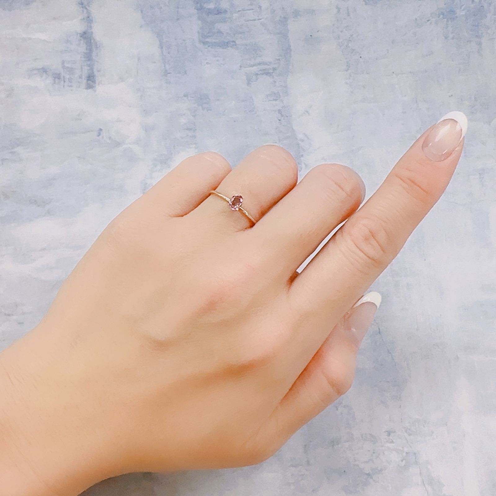 パパラチャサファイア(宝石名サファイア/別名パパラチャ・サファイア)スリランカ産 0.274ct DGL鑑付[230119733]4.3x3.57mm前後