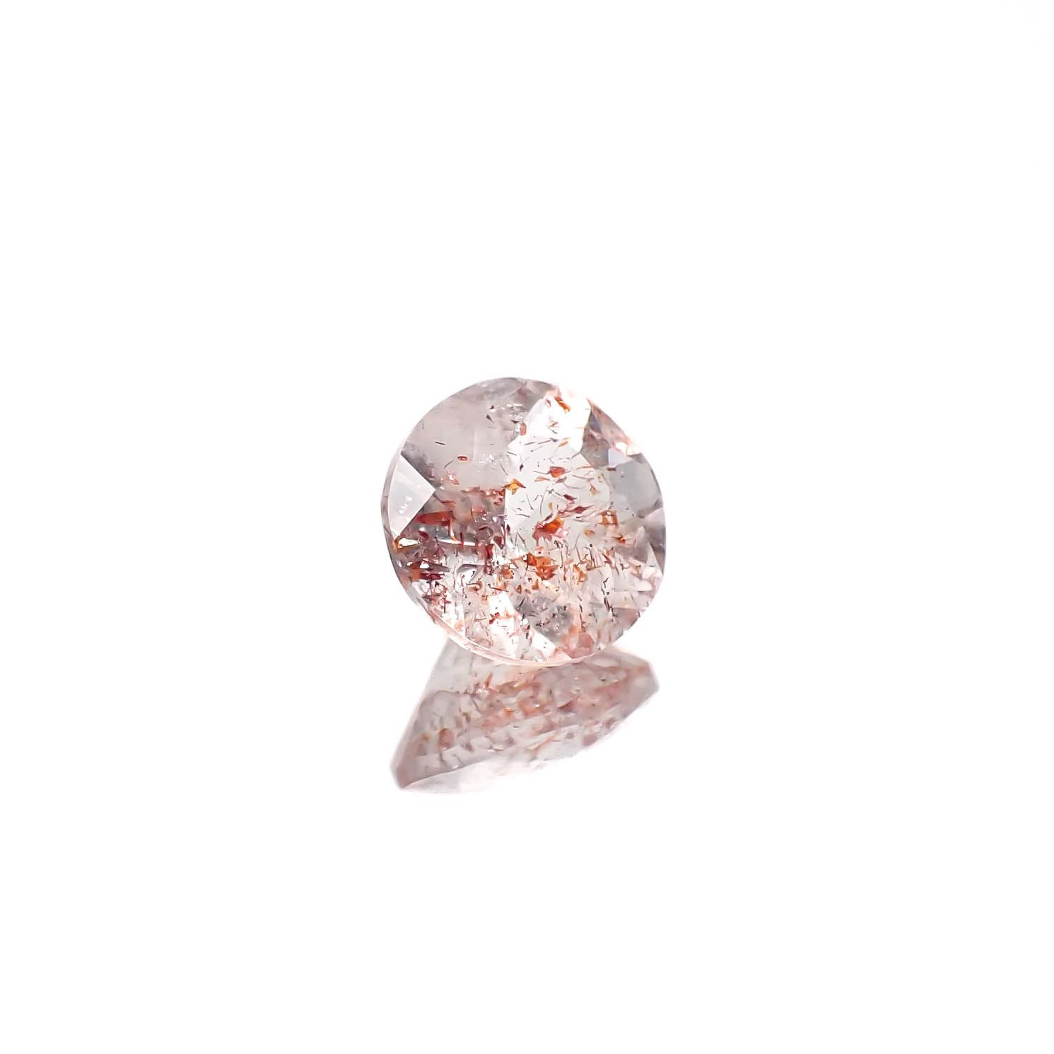 ファイヤークォーツ ナイジェリア産 1.34ct[240326708]7.5x7.5mm前後