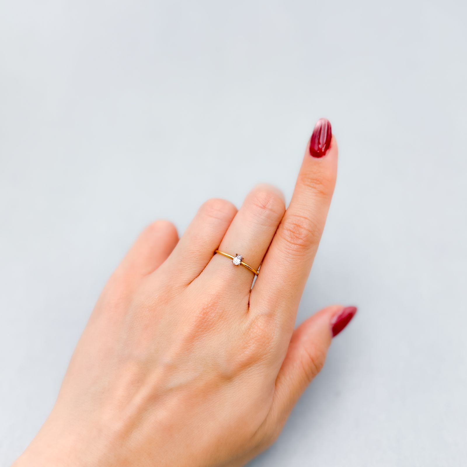 ドラゴンガーネット タンザニア産 0.17ct [250330042]3.9x3mm前後