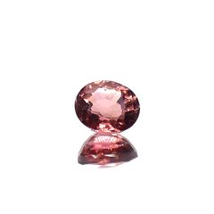 ローズピンクトルマリン(宝石名ピンク・トルマリン)ブラジル/アフリカ産 0.64ct 識別済[240929141]5.6x4.7mm前後