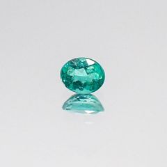 パライバトルマリン(宝石名トルマリン/別名パライバ・トルマリン) ブラジル・バターリャ鉱山産 0.087ct 識別済[20084597]3.1×2.5mm前後