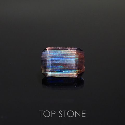 レインボースキャポライト ブラジル産 0.89ct[230320915]6.9x4.8mm前後
