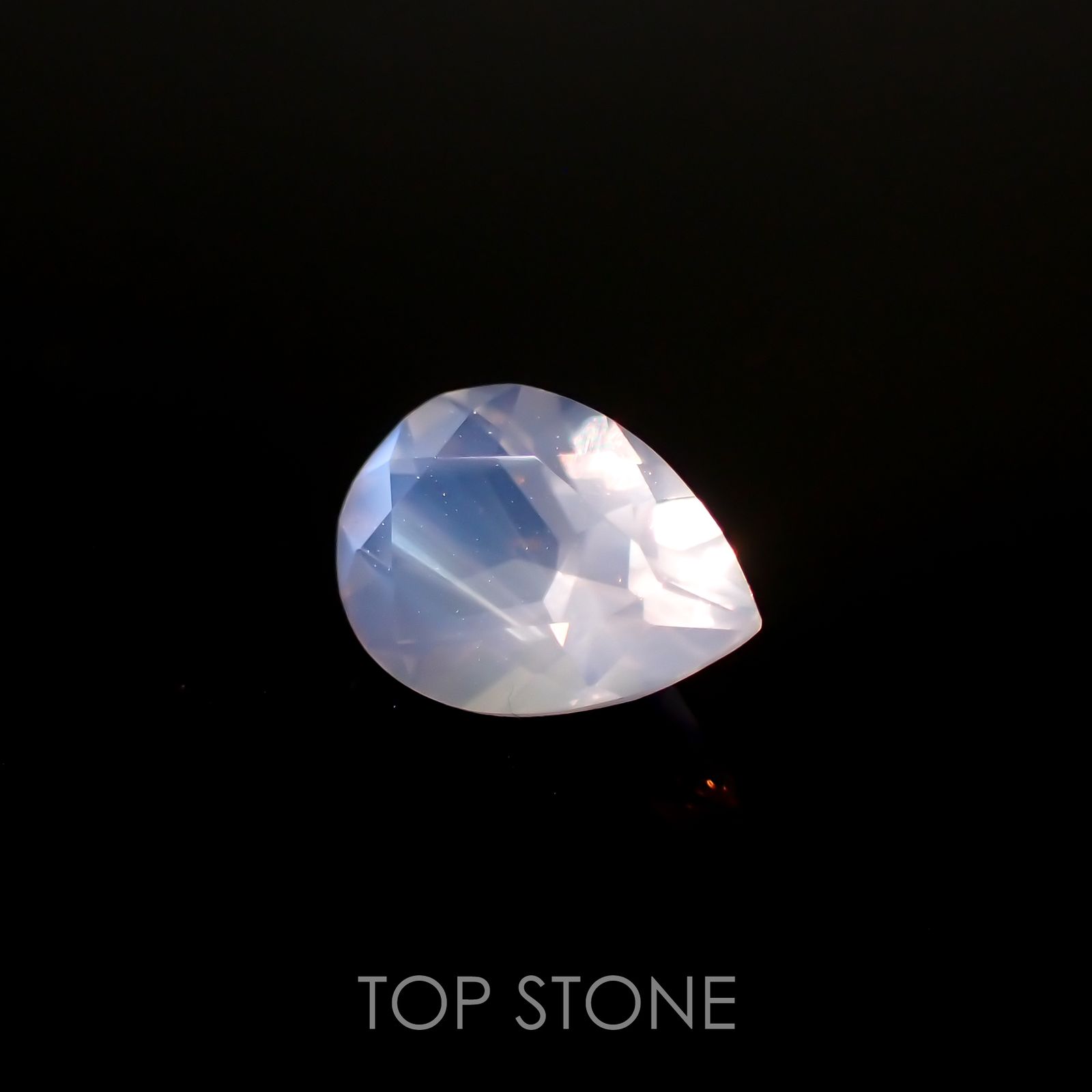ムーンストーン(宝石名ムーンストーン)インド/スリランカ産 0.57ct 識別済[211113670]7x5mm前後